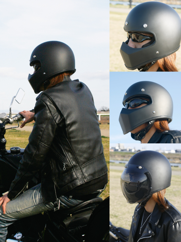 ヘルメット装着イメージ ｜ サードアイ オリジナルヘルメット