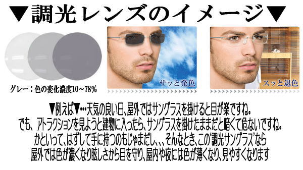 パーツ＆アクセサリー ＞ サングラス ＞ 調光サングラス ＞ 調光偏光サングラス CB1-888ｽﾍﾟｼｬﾙ