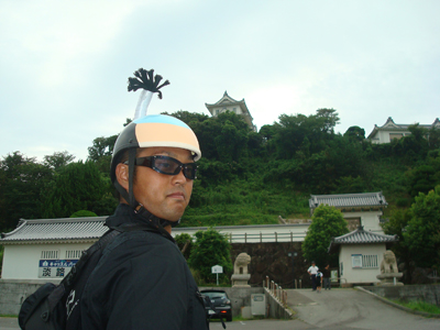 淡路城と殿