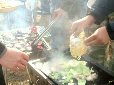 こっちは焼きそば