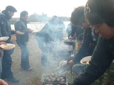 どんどん焼きます