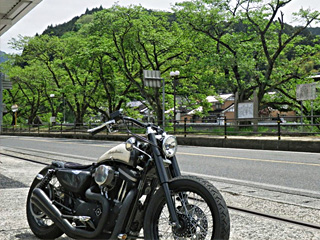 ヘルメットカスタム〜鳥取・八頭町〜岡山・苫田郡方面へ!