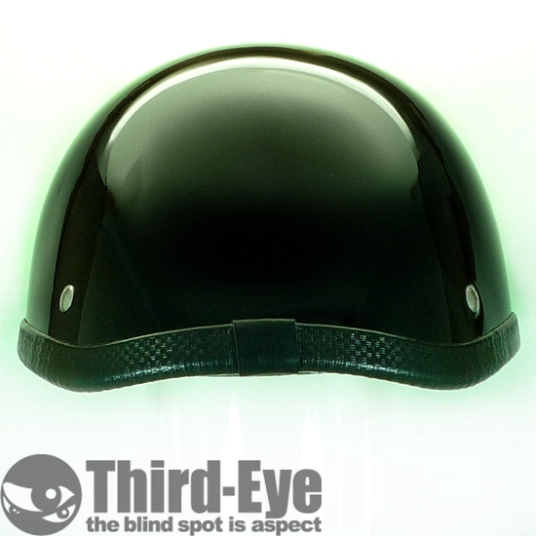 『りんりん』サードアイ　third-eye ヘルメット 1点限り】Third-Eye 装飾用 カスタムペイント ハーフヘルメット